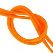Stitched elastic Ibiza cord Neon orange